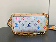 LV x TM Pochette Accessoires Multicolore Blanc M13404 - 22x13x4cm - 3