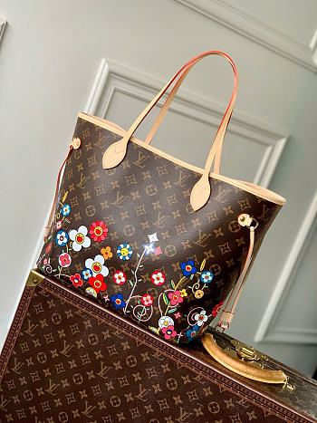 LV x TM Neverfull MM M13271 - 31x28x14cm