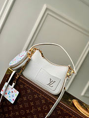 LV x TM Marellini Epi Leather White M13100 - 19x13.5x6.5cm - 1