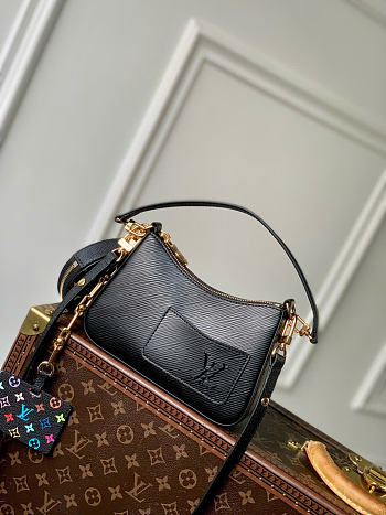 LV x TM Marellini Epi Leather Black M13099 - 19x13.5x6.5cm