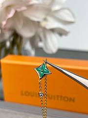 LV Color Blossom BB Star Bracelet Pink Gold Malachite And Diamond Q05504 - 5