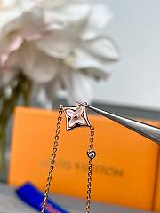 LV Color Blossom BB Star Bracelet Pink Gold Pink Mother-Of-Pearl And Diamond Q95538 - 2