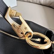 Burberry Knight Arc Bag Black - 28.5x15x22cm - 6