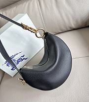 Burberry Knight Arc Bag Black - 28.5x15x22cm - 4