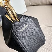 Burberry Knight Arc Bag Black - 28.5x15x22cm - 3