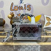 LV Valisette Tresor Silver M12797 - 24x15x12cm - 1