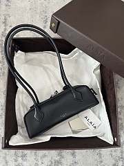 Alaia Le Teckel Small Bag In Goatskin Black - 27x8x9cm - 1