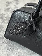 Alaia Le Teckel Small Bag In Goatskin Black - 27x8x9cm - 3