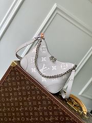 LV Boulogne Bicolor Monogram Empreinte Brume/ Quartz M14211 - 29x16x9.5cm - 5