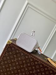 LV Nano Noe Bicolor Monogram Empreinte Brume/ Quartz M14224 - 13x16x10cm - 3