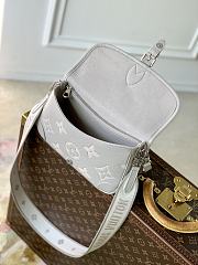 LV Diane Bicolor Monogram Empreinte Gray M14214 - 24x15x9cm - 4