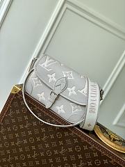 LV Diane Bicolor Monogram Empreinte Gray M14214 - 24x15x9cm - 5