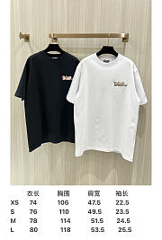 Dior And Kaws T-Shirt Relaxed Fit Cotton Jersey White Black - 6