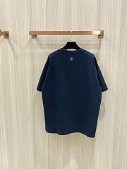 LV Vers Embellished Short-Sleeved T-Shirt Dark Blue 1AGHXR - 4