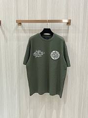 LV Damier Pique T-Shirt Green 1AGKLJ - 1