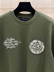 LV Damier Pique T-Shirt Green 1AGKLJ - 5