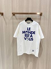 LV Graphic Cotton T-Shirt 1AHCW4 - 1