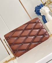 LV Wallet On Chain GO-14 Malletage Brown M13841 - 20x12x5cm - 3