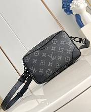 LV Trocadero Wearable Wallet Monogram Eclipse Canvas M14253 - 20x13x6.5cm - 1