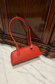 Alaia Le Teckel Small Bag In Goatskin Red - 33x11x10cm - 5