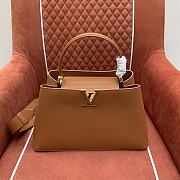 LV Capucines GM Souple Cognac M24879 - 38x23x16cm - 1