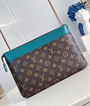 LV Pochette Voyage Souple Borneo Green M13199 - 30x21x7.5cm - 6