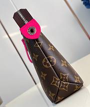 LV Pochette Voyage Souple Pondichery Pink M13356 - 30x21x7.5cm - 4