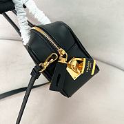 Prada Re Nylon And Leather Small Top Handle Bag With Padlock - 28x13x8cm - 6