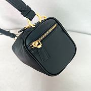 Prada Medium Re Nylon And Leather Shoulder Bag With Padlock - 27x12x10.5cm - 5