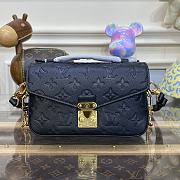 LV Pochette Metis East West Monogram Empreinte Black M46595 - 21.5x13.5x6cm - 1