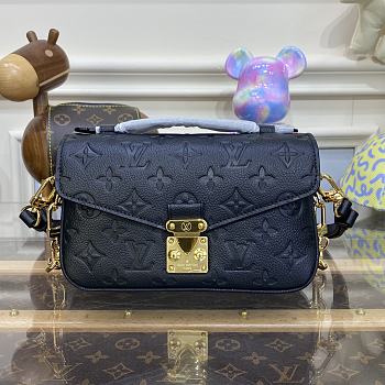 LV Pochette Metis East West Monogram Empreinte Black M46595 - 21.5x13.5x6cm