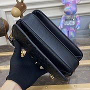 LV Pochette Metis East West Monogram Empreinte Black M46595 - 21.5x13.5x6cm - 6