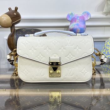 LV Pochette Metis East West Monogram Empreinte Cream M22942 - 21.5x13.5x6cm