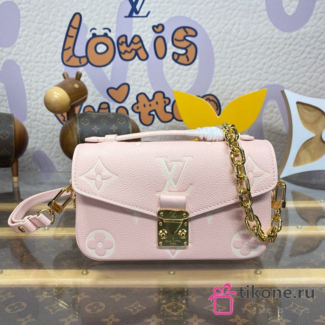 LV Pochette Metis East West Bag Pink/Quartz Pink M14208 - 21.5x13.5x6 cm - 1