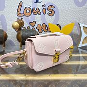 LV Pochette Metis East West Bag Pink/Quartz Pink M14208 - 21.5x13.5x6 cm - 5