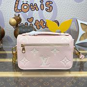 LV Pochette Metis East West Bag Pink/Quartz Pink M14208 - 21.5x13.5x6 cm - 4