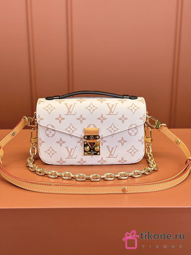 LV Pochette Metis East West Monogram Dune M46914 - 21.5x13.5x6cm - 1