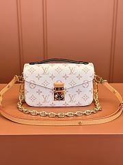 LV Pochette Metis East West Monogram Dune M46914 - 21.5x13.5x6cm - 1