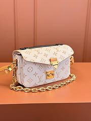 LV Pochette Metis East West Monogram Dune M46914 - 21.5x13.5x6cm - 6