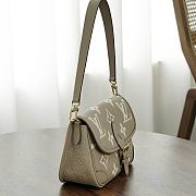 LV Diane Bicolor Monogram Empreinte Tourterelle Beige M46583 - 24x15x9cm - 3