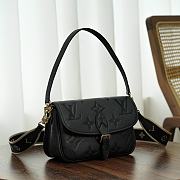 LV Diane Monogram Empreinte Black M46386 - 24x15x9cm - 4