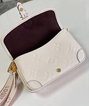 LV Diane Monogram Empreinte Cream Beige M46388 - 24x15x9cm - 3