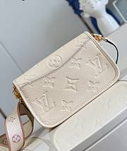 LV Diane Monogram Empreinte Cream Beige M46388 - 24x15x9cm - 4