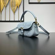 LV Nano Diane Monogram Empreinte Blue M83592 - 19x10.5x6cm - 5