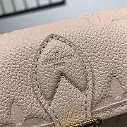 LV Nano Diane Monogram Empreinte Pink M83566 - 19x10.5x6cm - 2