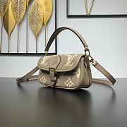 LV Nano Diane Bicolor Monogram Empreinte Tourterelle Beige M83300 - 19x10.5x6cm - 5