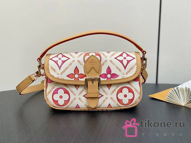 LV Nano Diane Other Monogram Canvas Coral M83621 - 19x10.5x6cm - 1