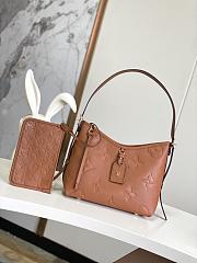 LV CarryAll PM Monogram Empreinte Cognac M11790 - 29.5x24x12cm - 4