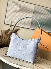 LV CarryAll PM Monogram Empreinte Blue M46673 - 29.5x24x12cm - 4