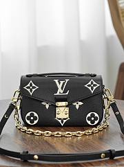 LV Pochette Metis East West Bag Black/Beige M46596 - 21.5x13.5x6cm - 4